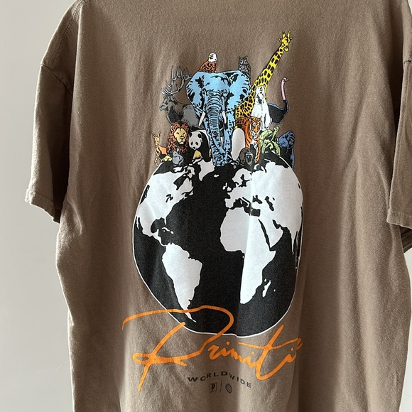 T-Shirt Primitive worldwide XL - Picture 3 of 8